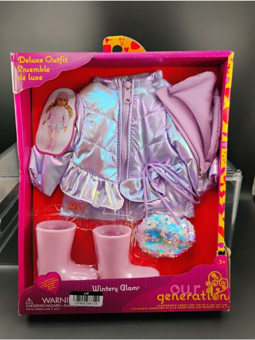 Our Generation Wintery Glam Deluxe Outfit For 18-Inch Dolls